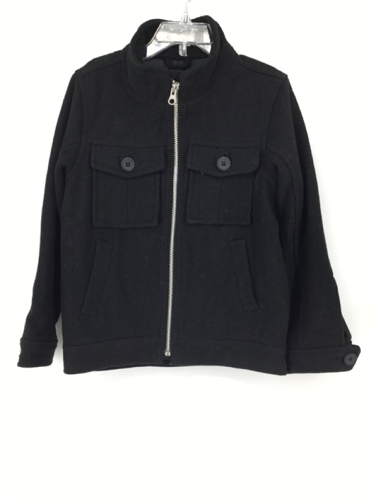 Old Navy Child Size 5 Black Solid Outerwear - boys