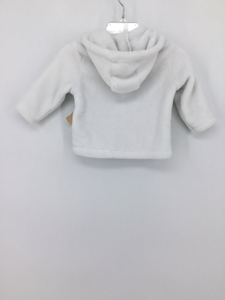 Child of Mine Child Size 3-6 Months White Hoodie - girls