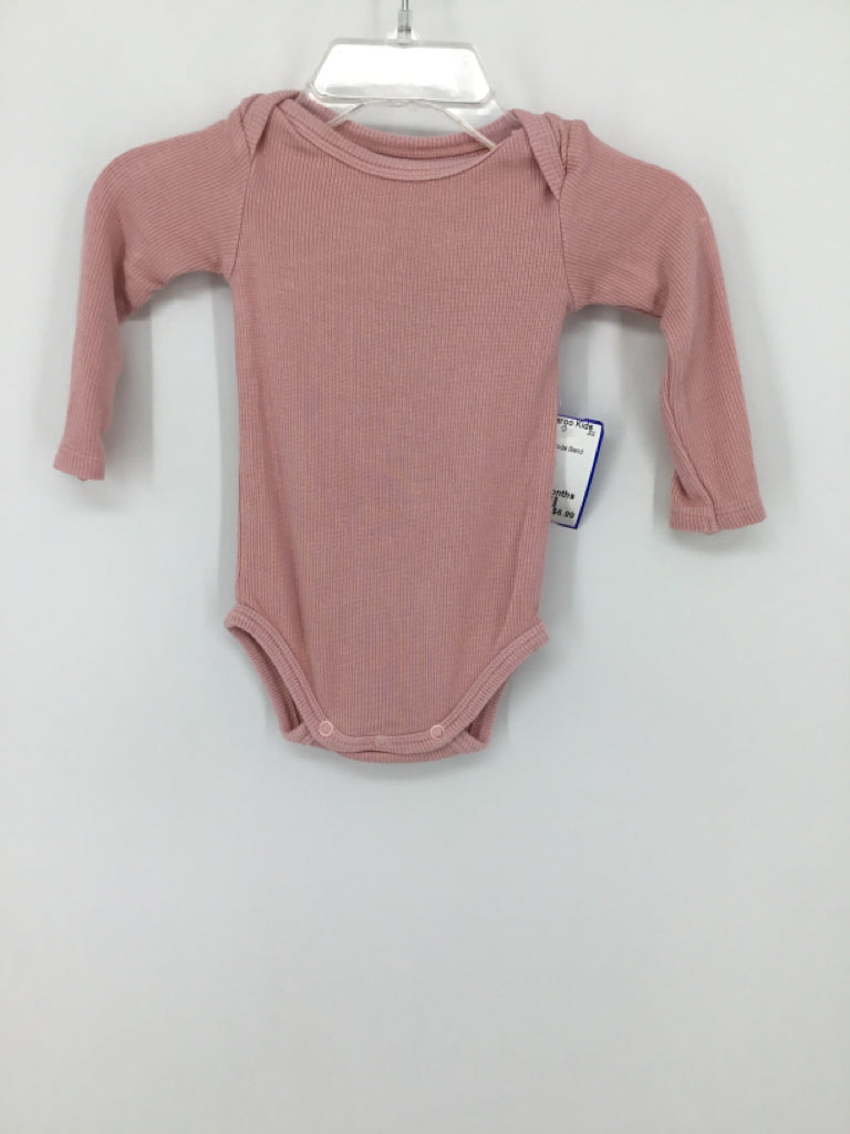 Angel Dear Child Size 0-3 Months Pink Onesie