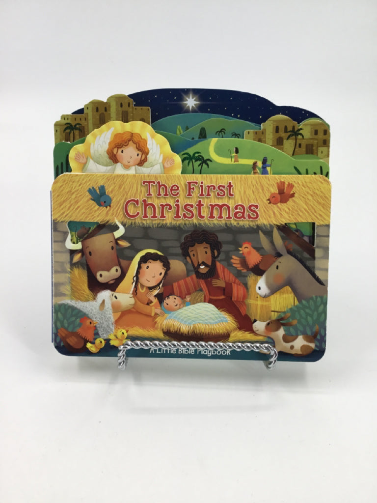 The First Christmas A Little Bible Playbook Board Book