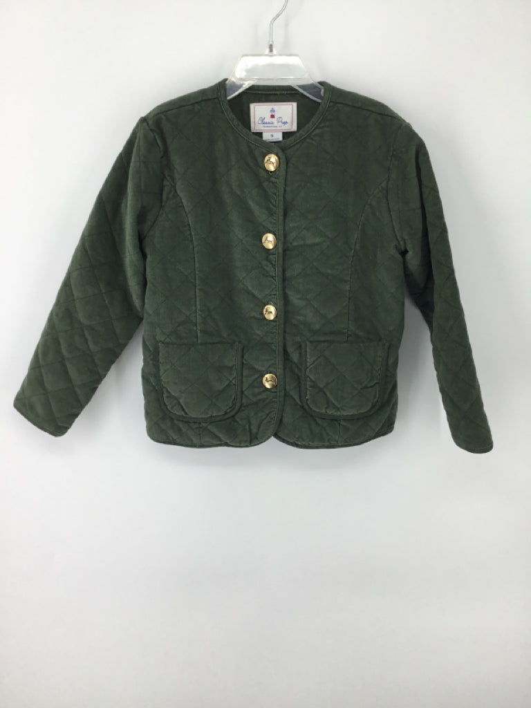 Classic Prep Child Size 6 Green Jacket - girls