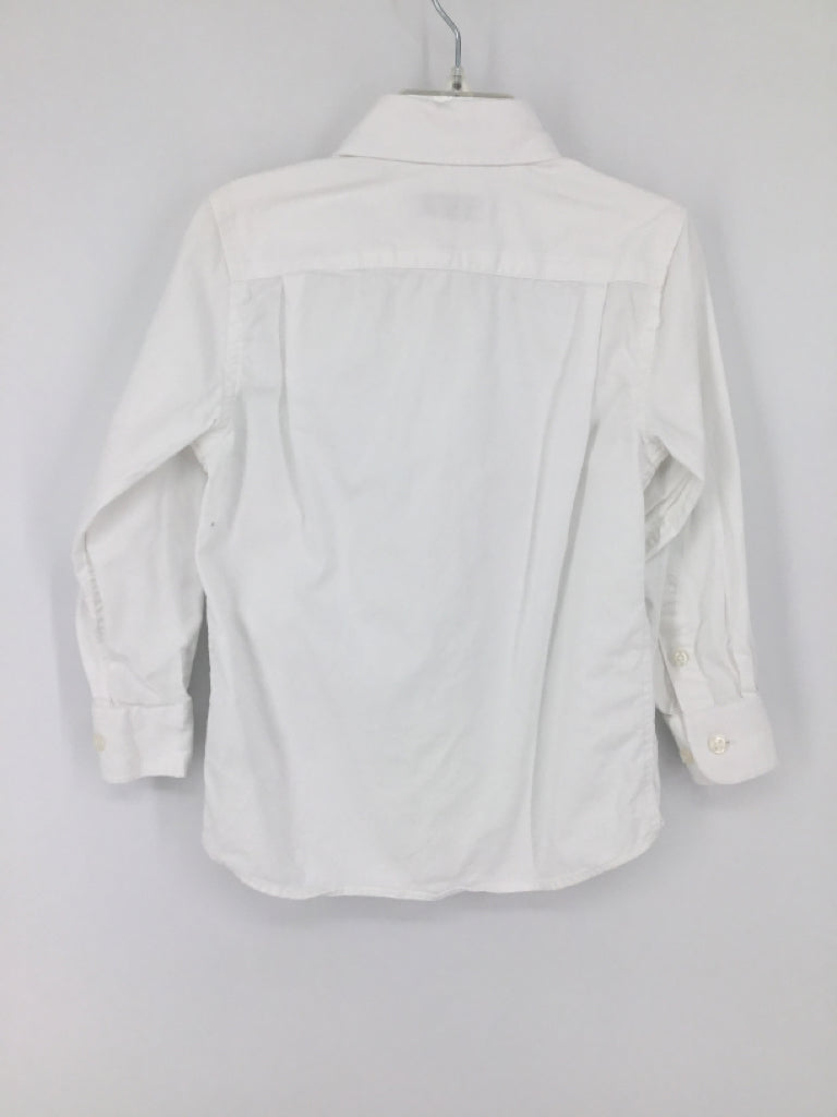 Nordstrom Child Size 4 White Solid Shirt - boys