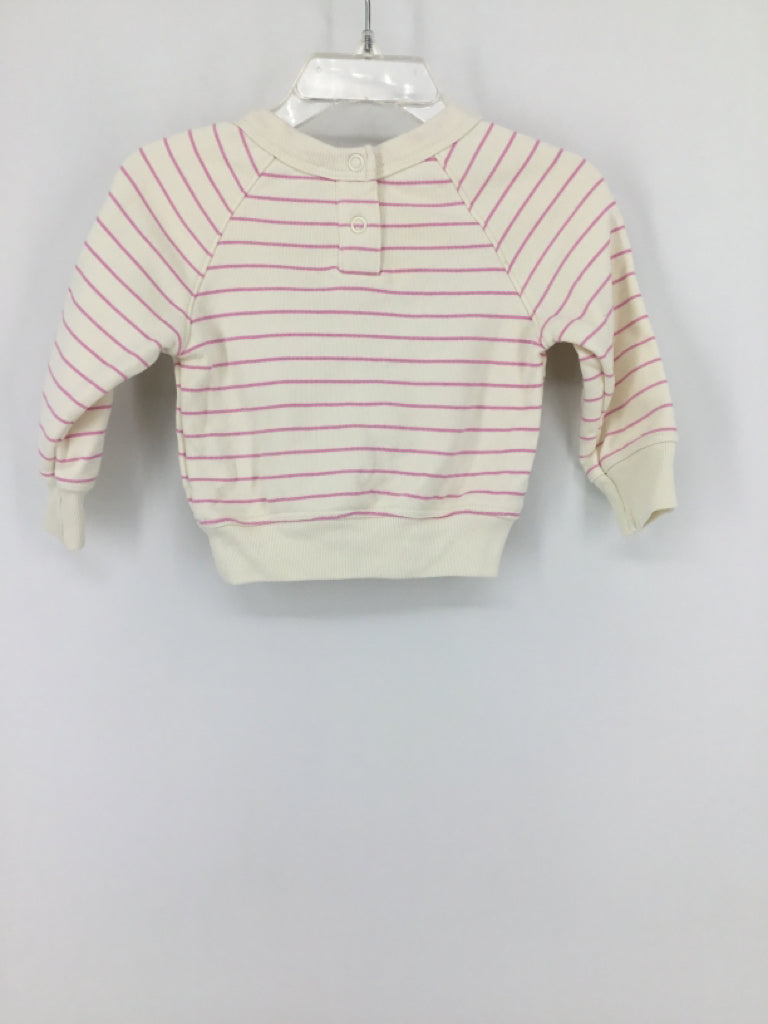 Tun Tun Child Size 3-6 Months White Sweatshirt - girls
