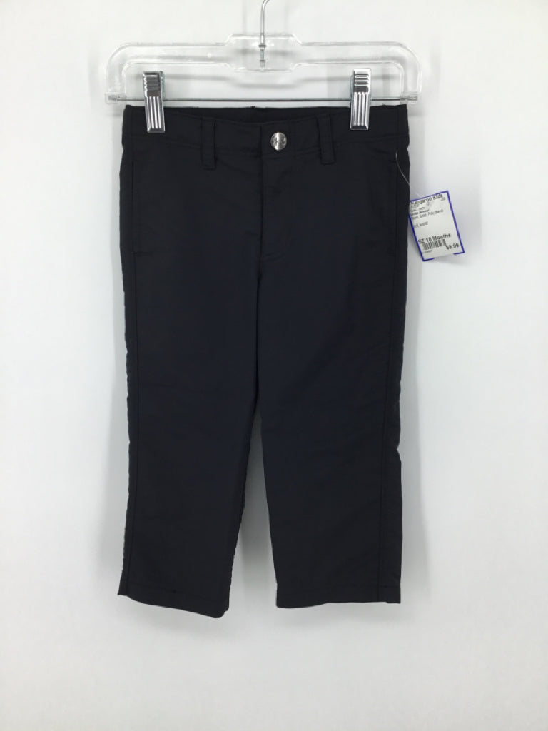 Under Armour Child Size 18 Months Black Solid Pants - boys
