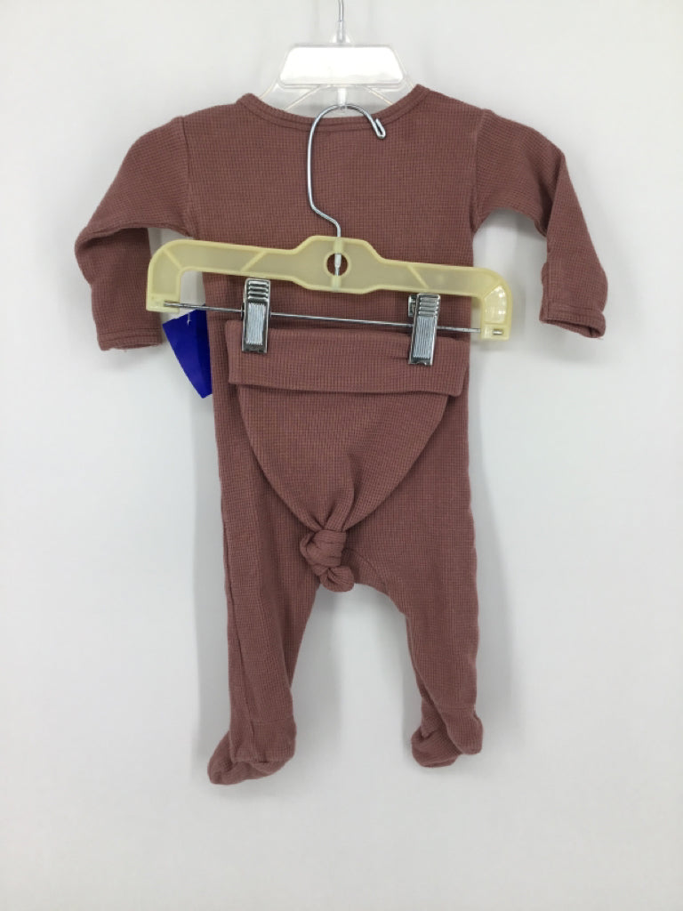 Quincy Mae Child Size 0-3 Months Pink Sleepers