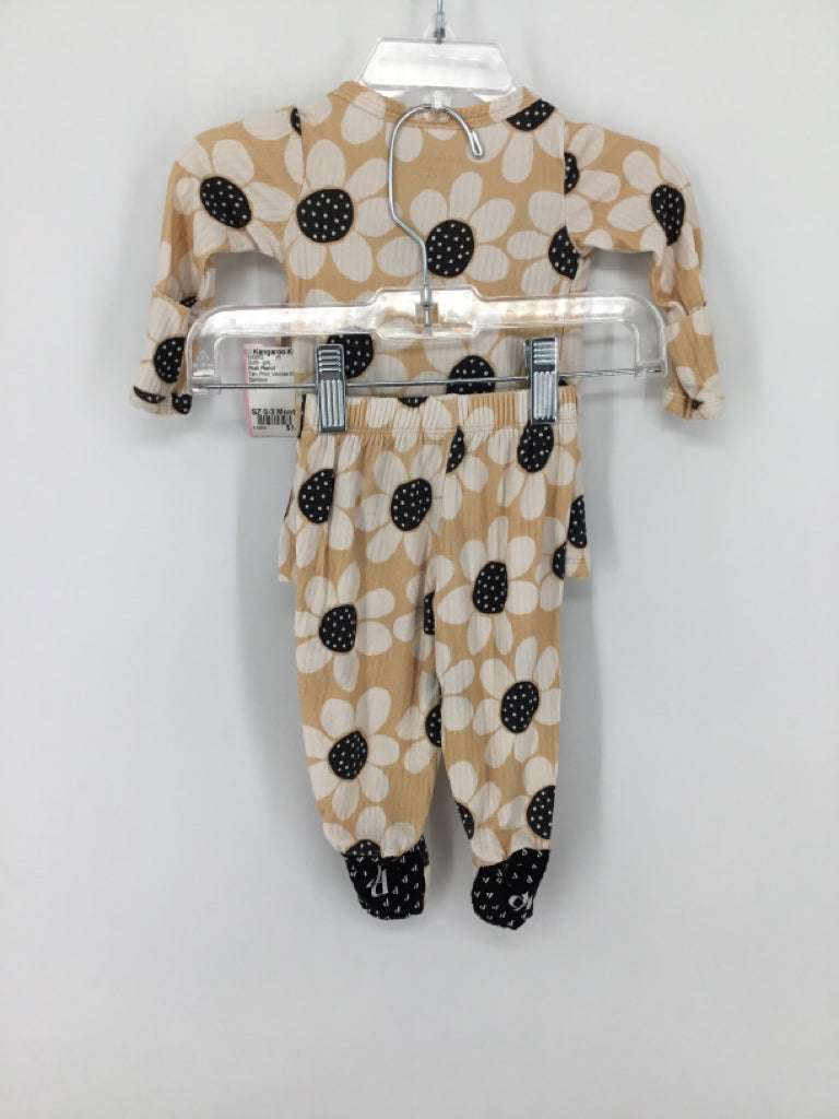 Posh Peanut Child Size 0-3 Months Tan Outfit - girls