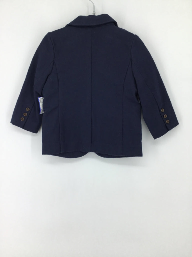 Janie and Jack Child Size 18-24 Months Navy Solid Blazer - boys