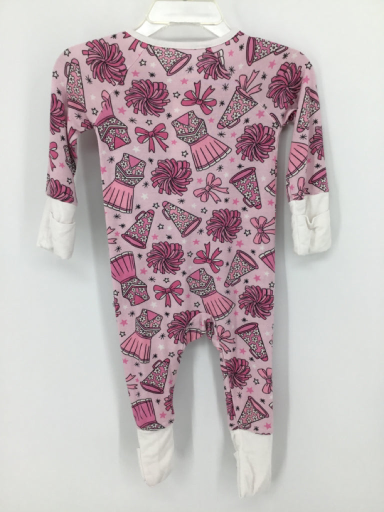 Caden Lane Child Size 0-3 Months Pink Pajamas - girls
