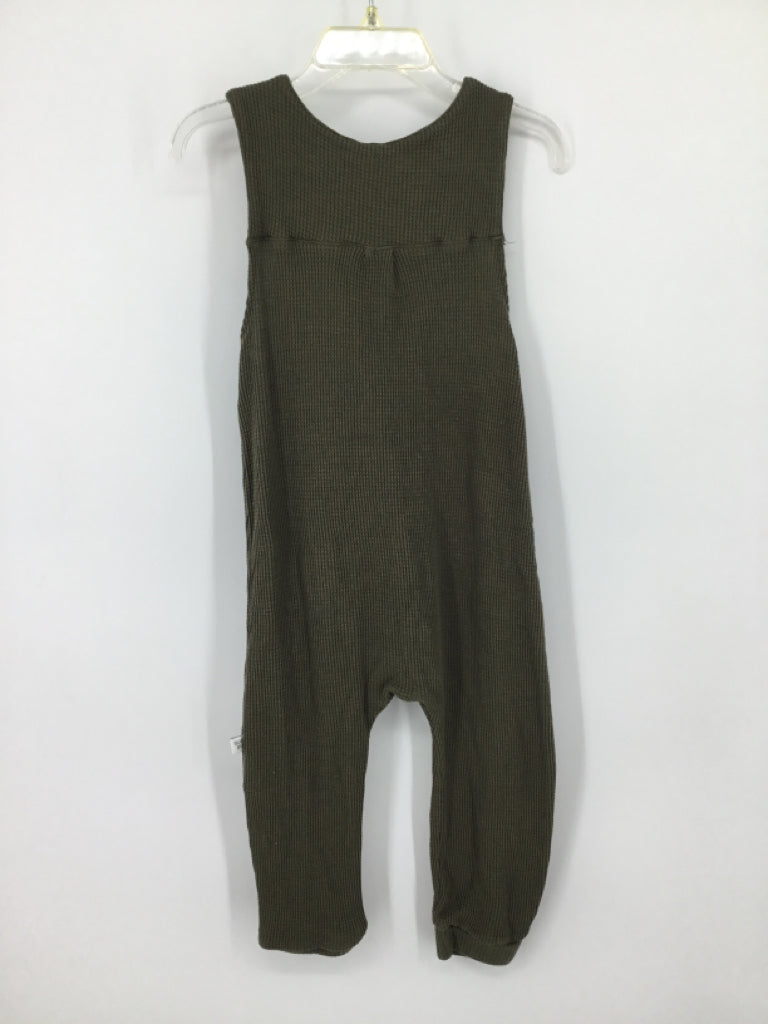 Rugged Butts Child Size 18-24 Months Green Solid Outfit - boys