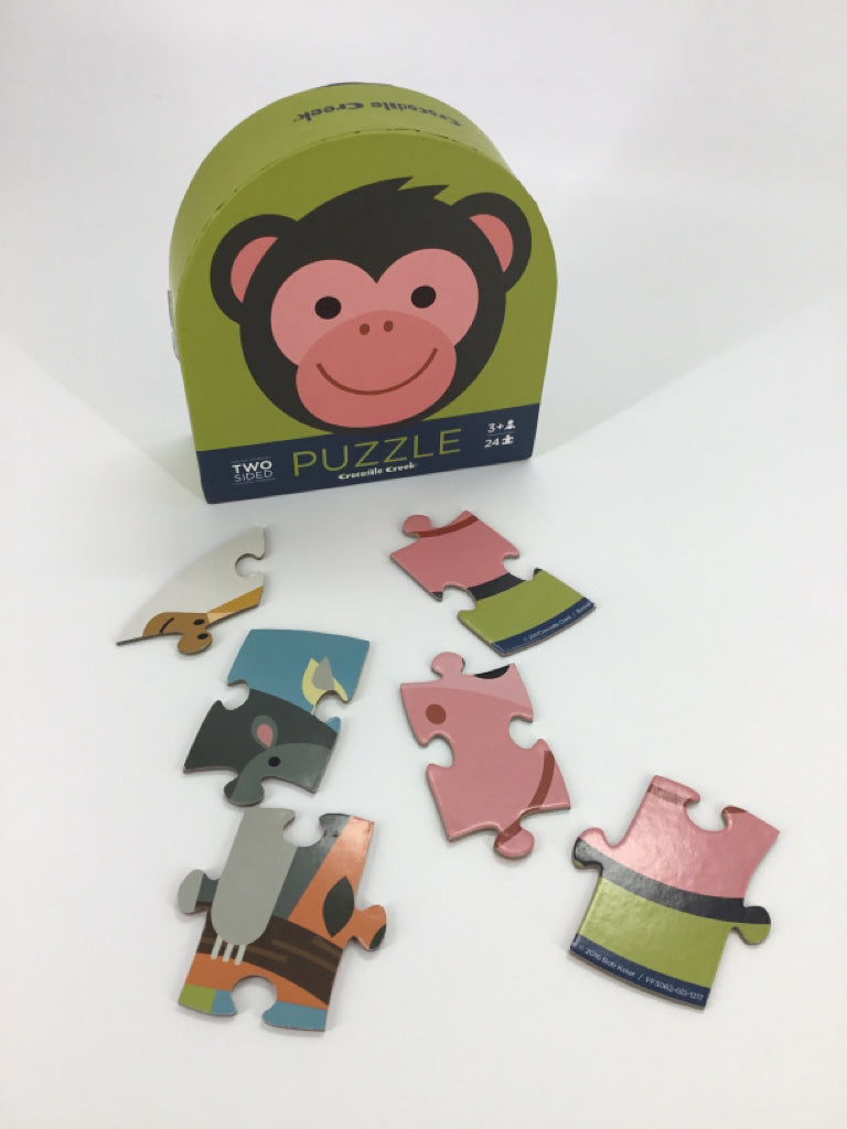 Crocodile Creek Two Sided Puzzle