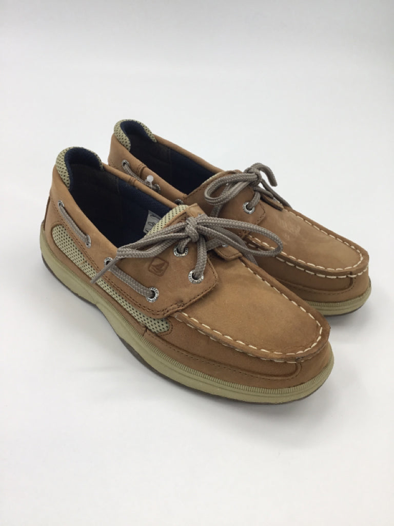 Sperry Child Size 2 Youth Brown Dress Shoes