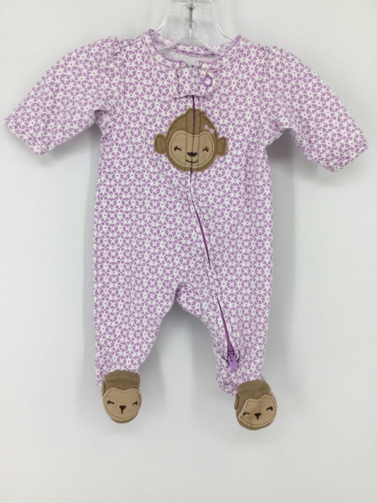 Child of Mine Child Size Preemie Purple Sleepers