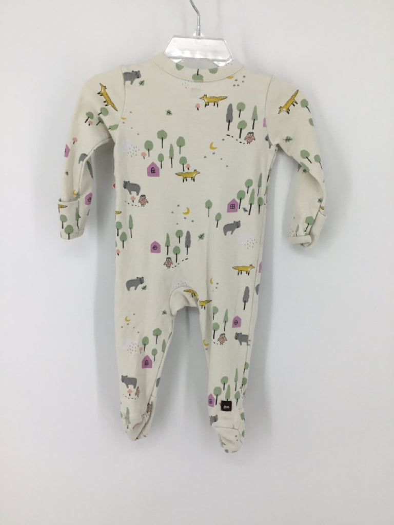 Tea Child Size 3-6 Months White Sleepers