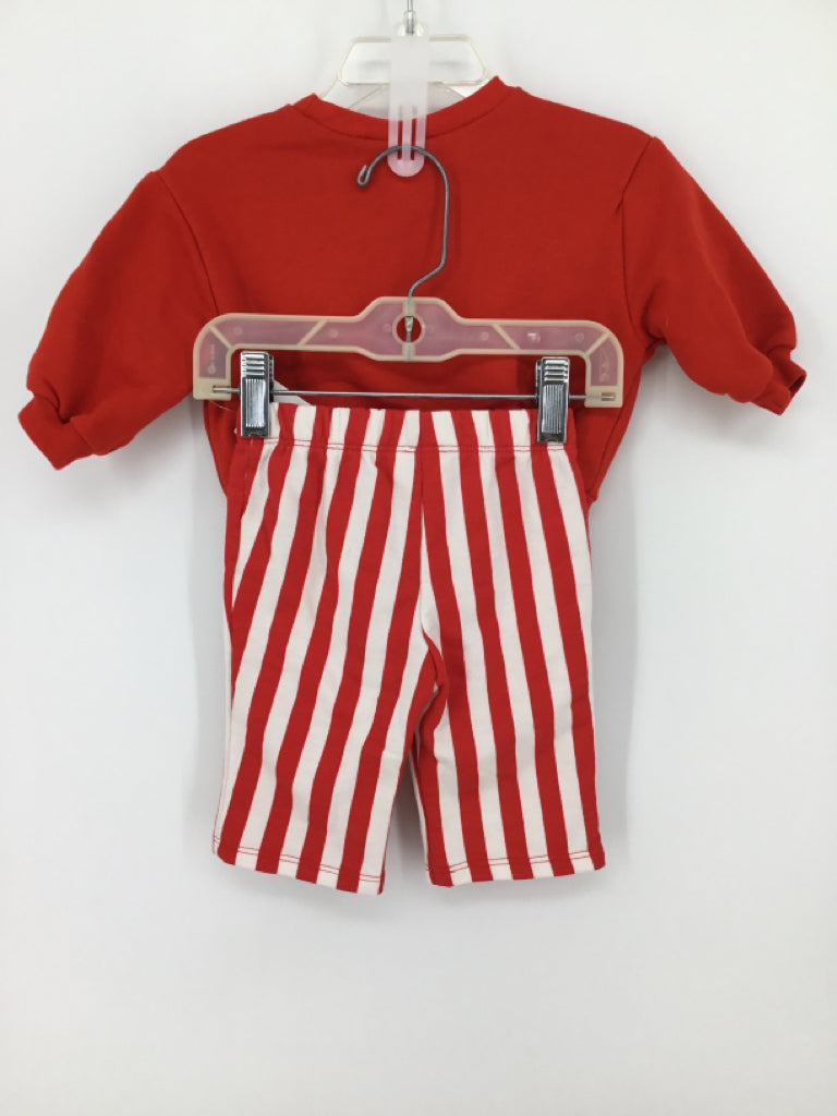 Cat & Jack Child Size 0-3 Months Red Christmas Outfit