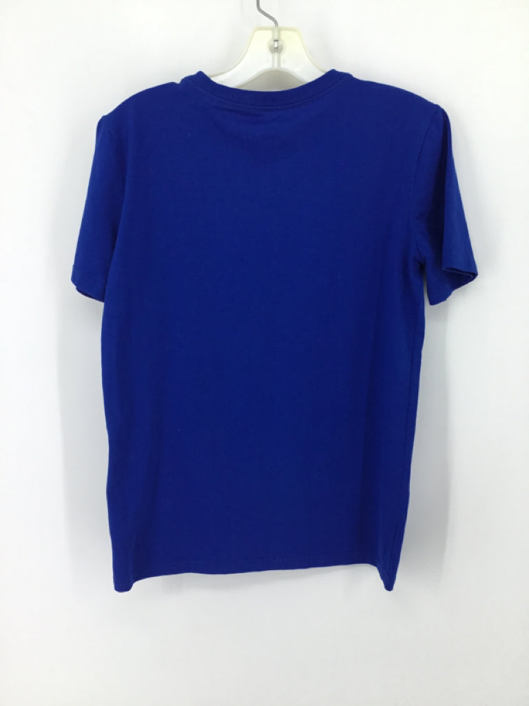 Champion Child Size 10 Blue screen printed T-shirt - boys