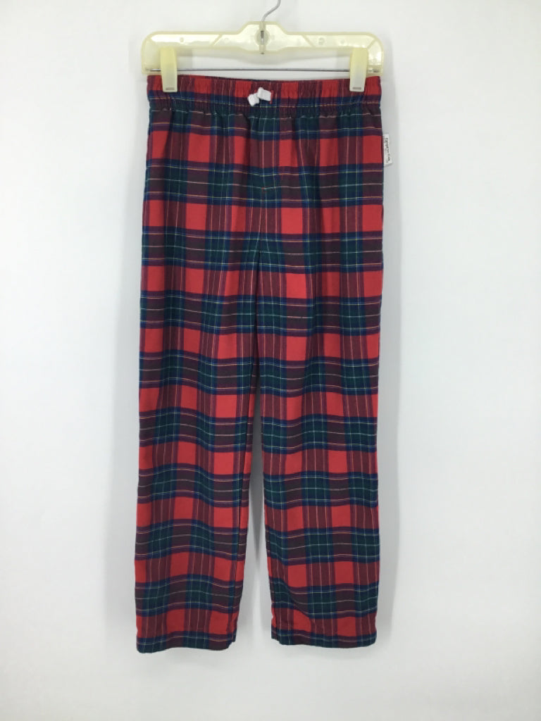 vineyard vines Child Size 8 Red Plaid Pajamas - boys