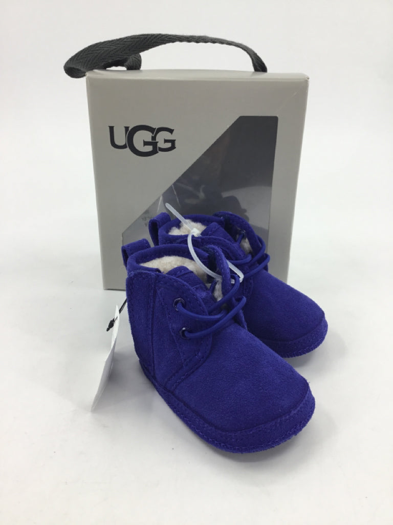 Ugg Bbay Neumel Child Size 0 Toddler Blue Boots