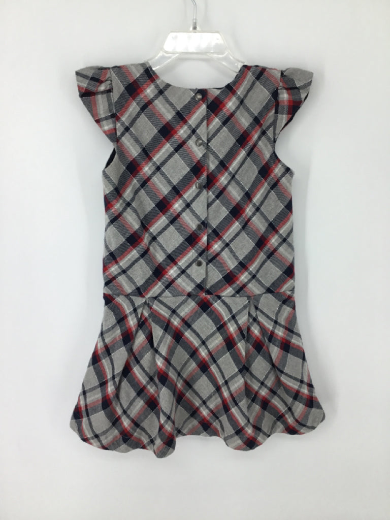 Polarn O. Pyret Child Size 3 Gray Dress - girls