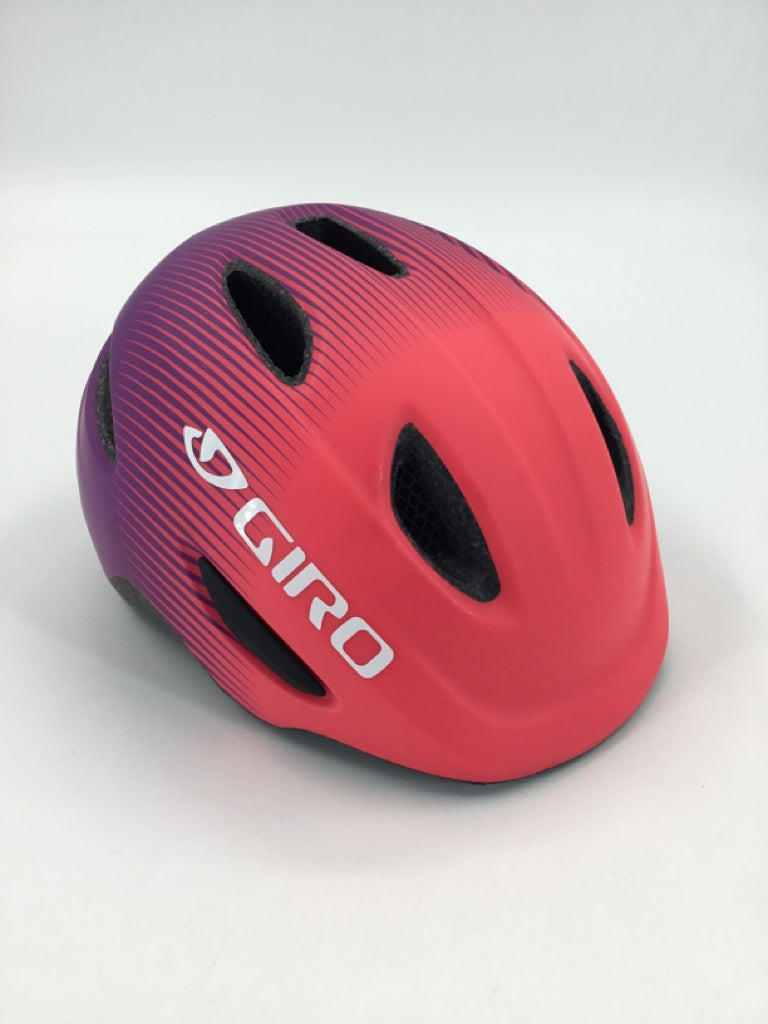 Giro Purple Bike Safety Helmet - XS