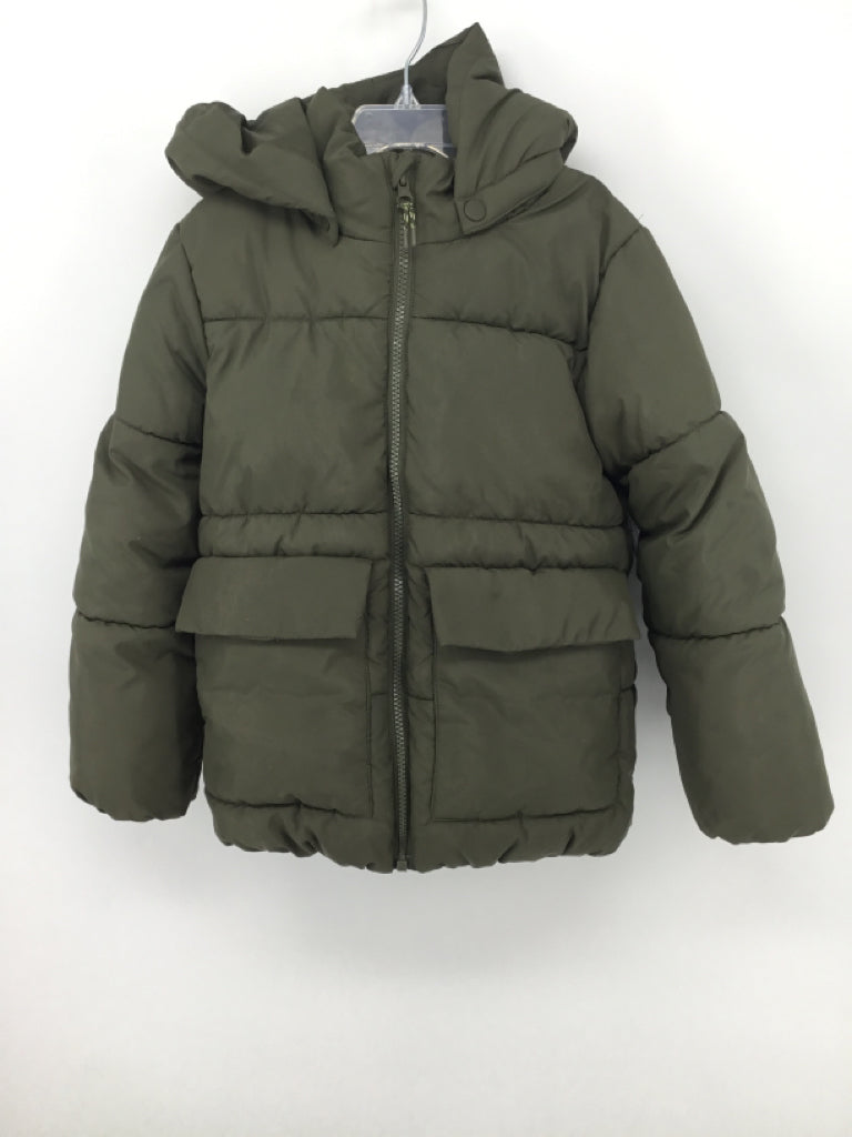 H & M Child Size 6 Green Solid Outerwear - boys