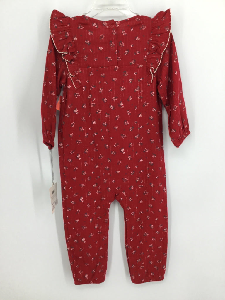 cloud island Child Size 24 Months Red Outfit - girls