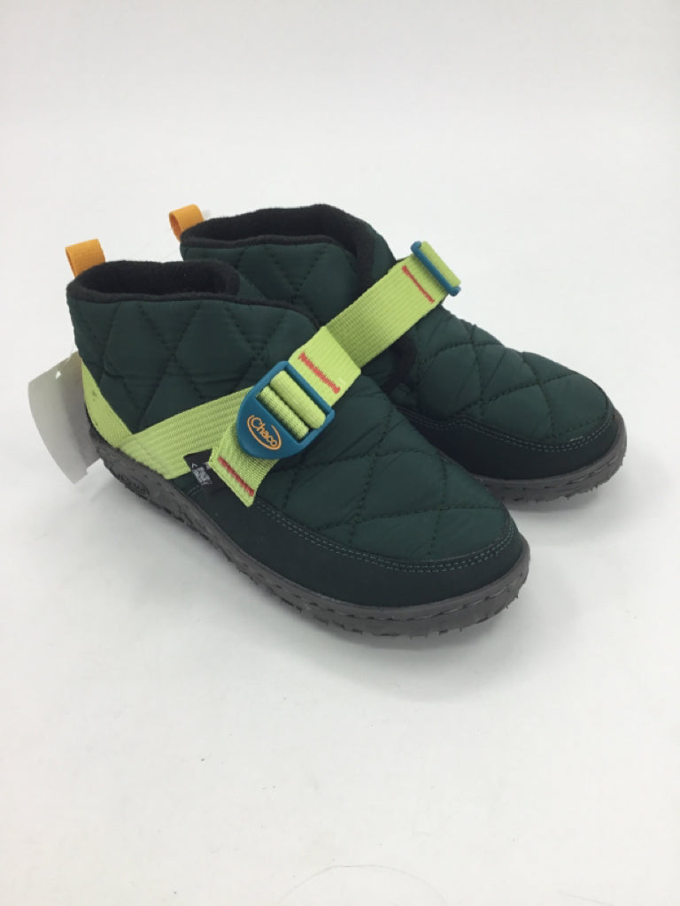 Chaco Child Size 3 Youth Green Boots