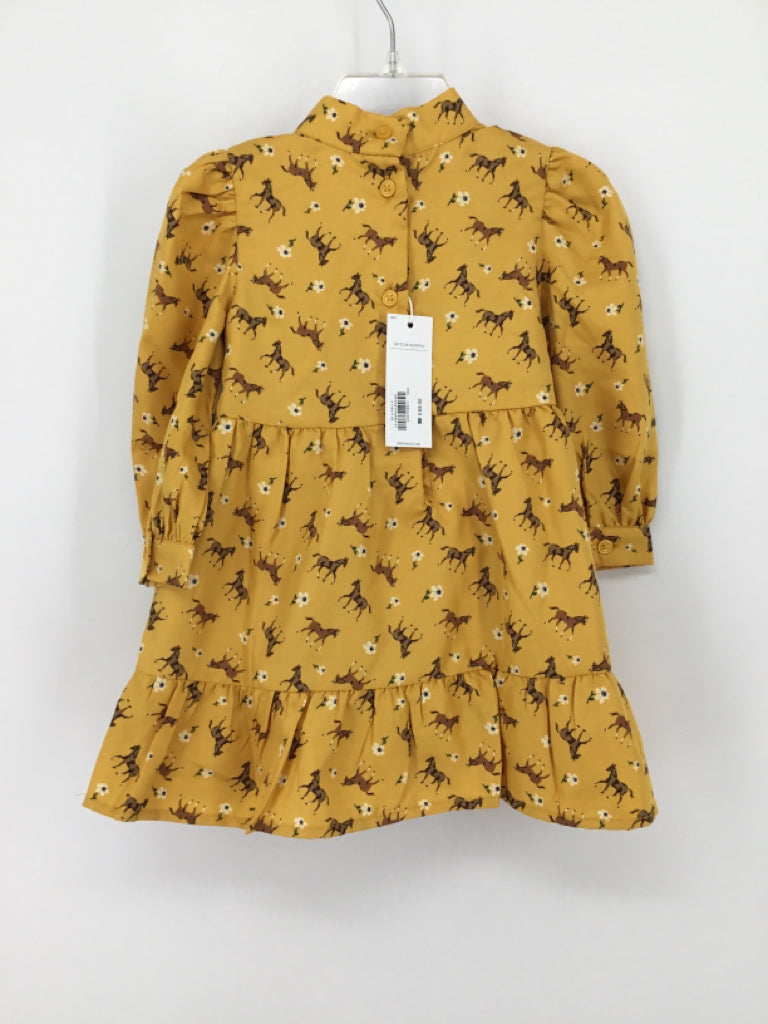Janie and Jack Child Size 18-24 Months Yellow Dress - girls