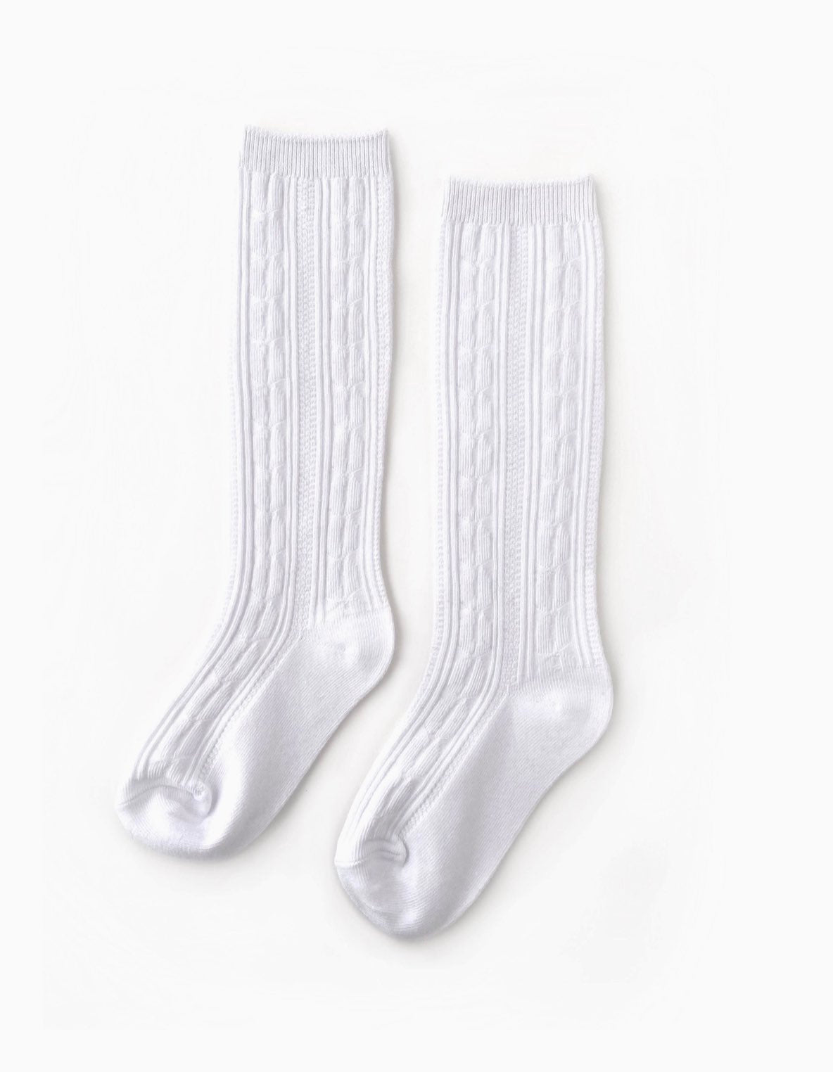 Size 1.5-3 Years Knee High Socks White The Little Stocking Co