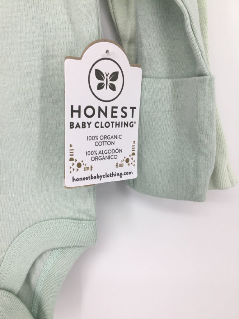Honest Baby Clothing Child Size Newborn Green Onesie