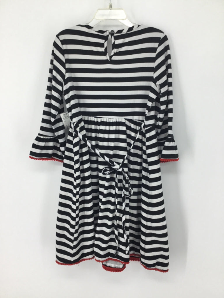 Rare Editions Child Size 7 Black Christmas Dress