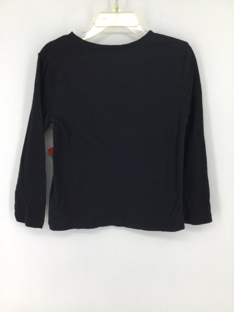 Old Navy Child Size 4 Black screen printed T-shirt - boys