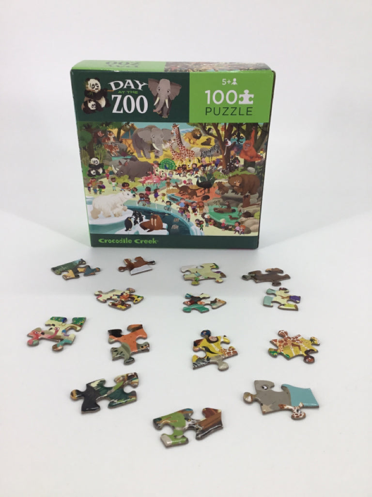 Crocodile Creek Day at the Zoo Puzzle