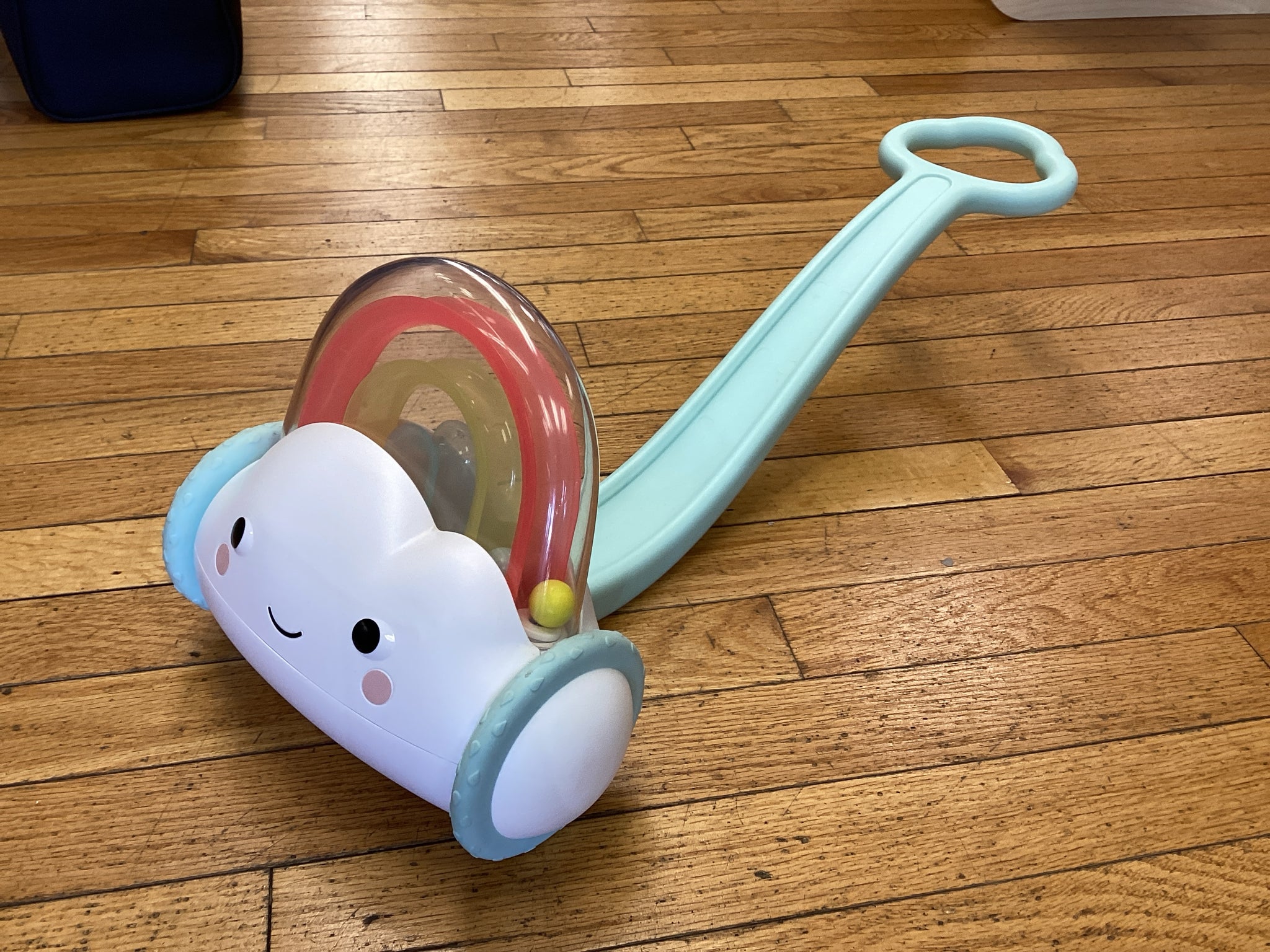 Skip Hop Silver Lining Cloud Rainbow Push Toy