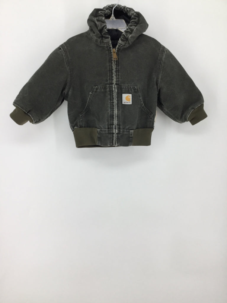 Carhartt Child Size 2 Green Solid Outerwear - boys