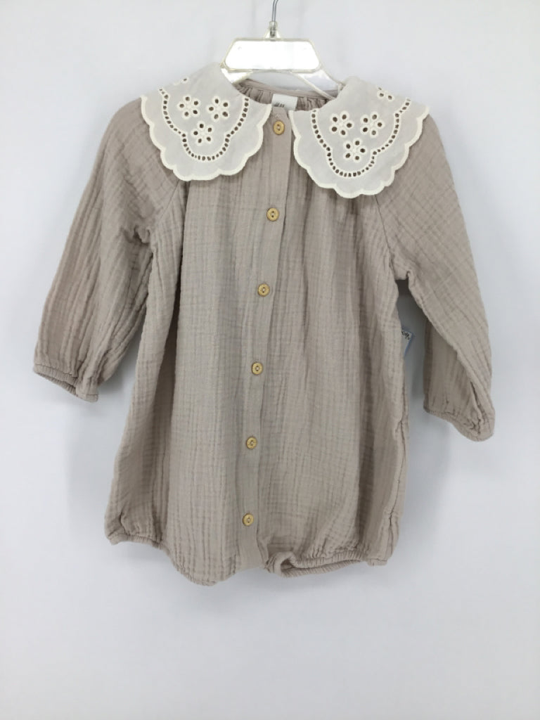 H & M Child Size 18 Months Tan Outfit - girls
