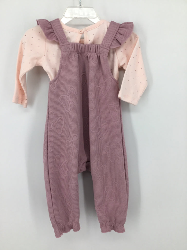 Disney Child Size 6-9 Months Purple Outfit - girls