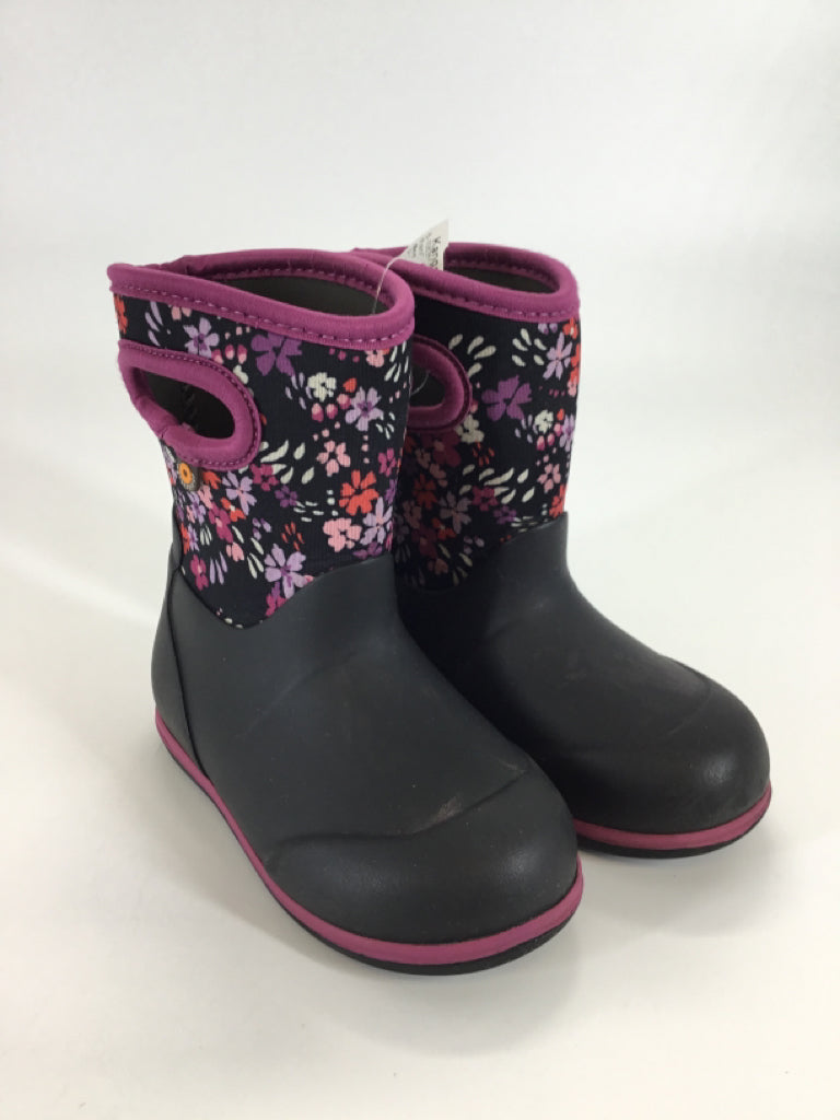 Bogs Child Size 8 Toddler Pink Rain/Snow Boots
