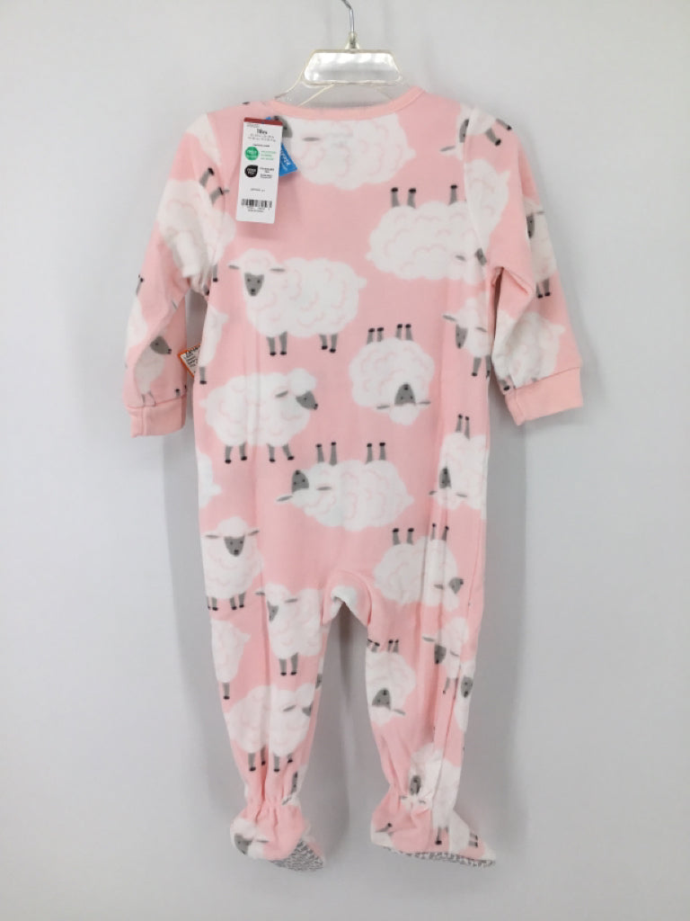 Carter's Child Size 18 Months Pink Sleepers