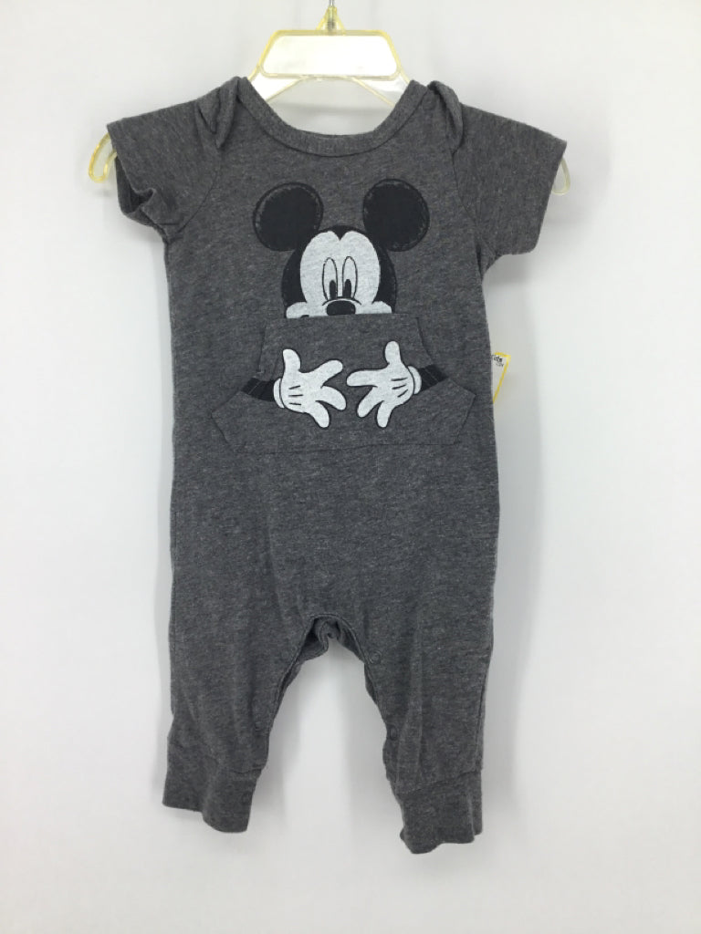 Disney Child Size 3-6 Months Gray Character Outfit - boys