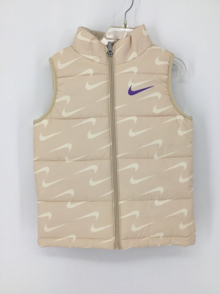 Nike Child Size 5 Tan Outerwear - girls