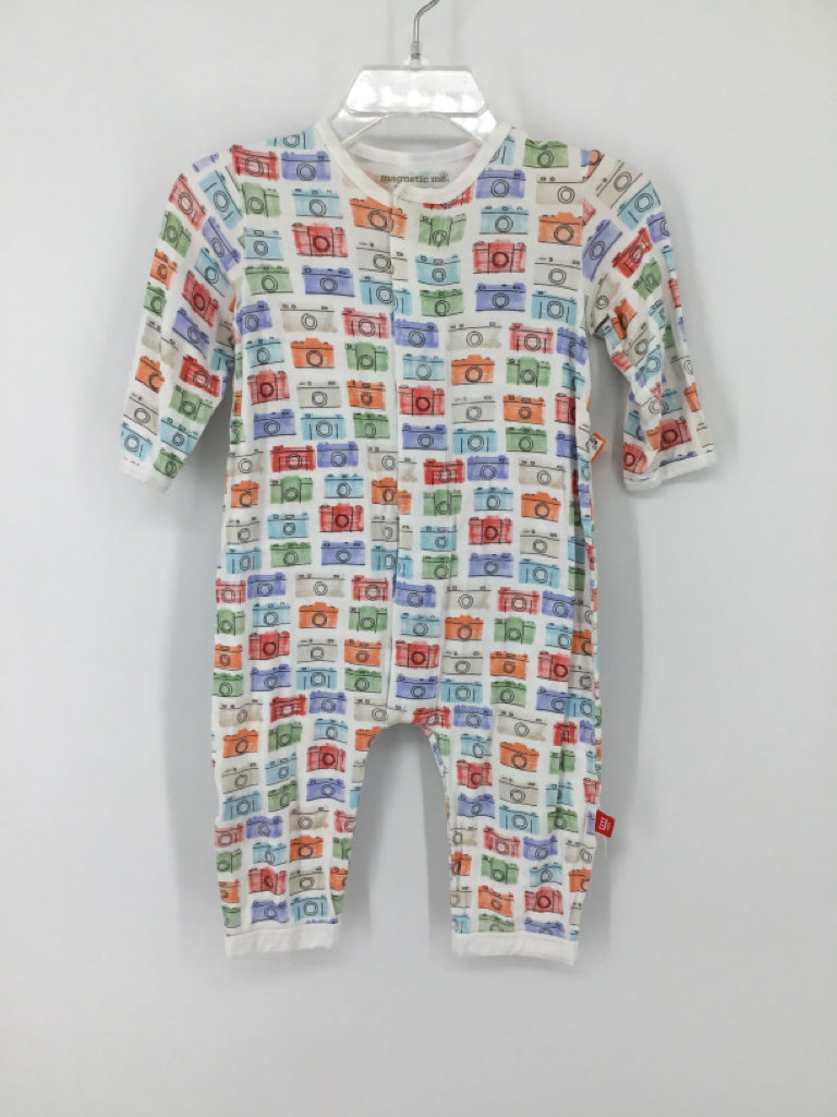 Magnetic Me Child Size 3-6 Months Multi-Color Print Pajamas - boys
