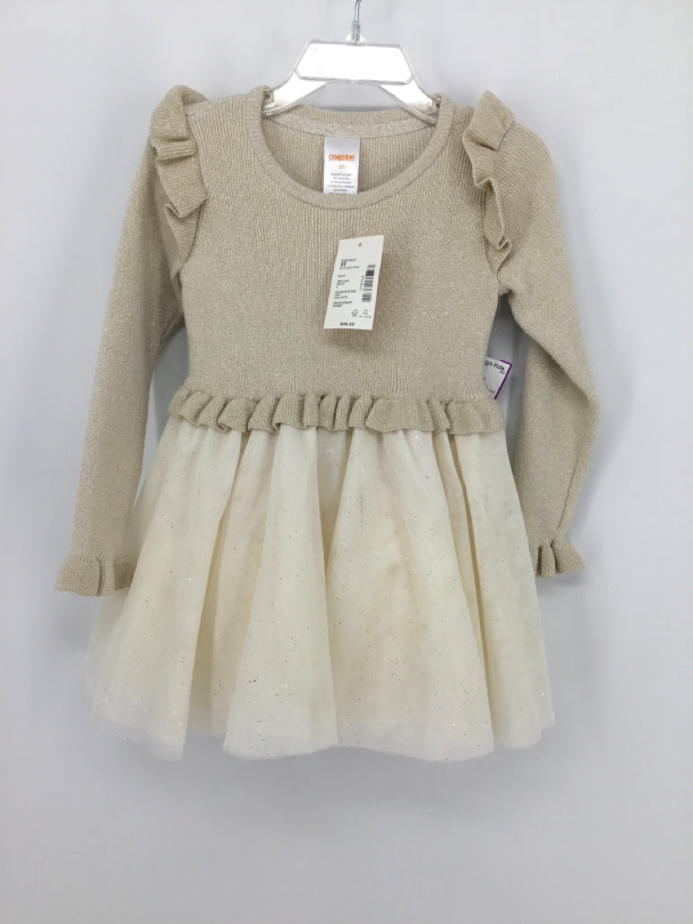 Gymboree Child Size 3 Tan Dress