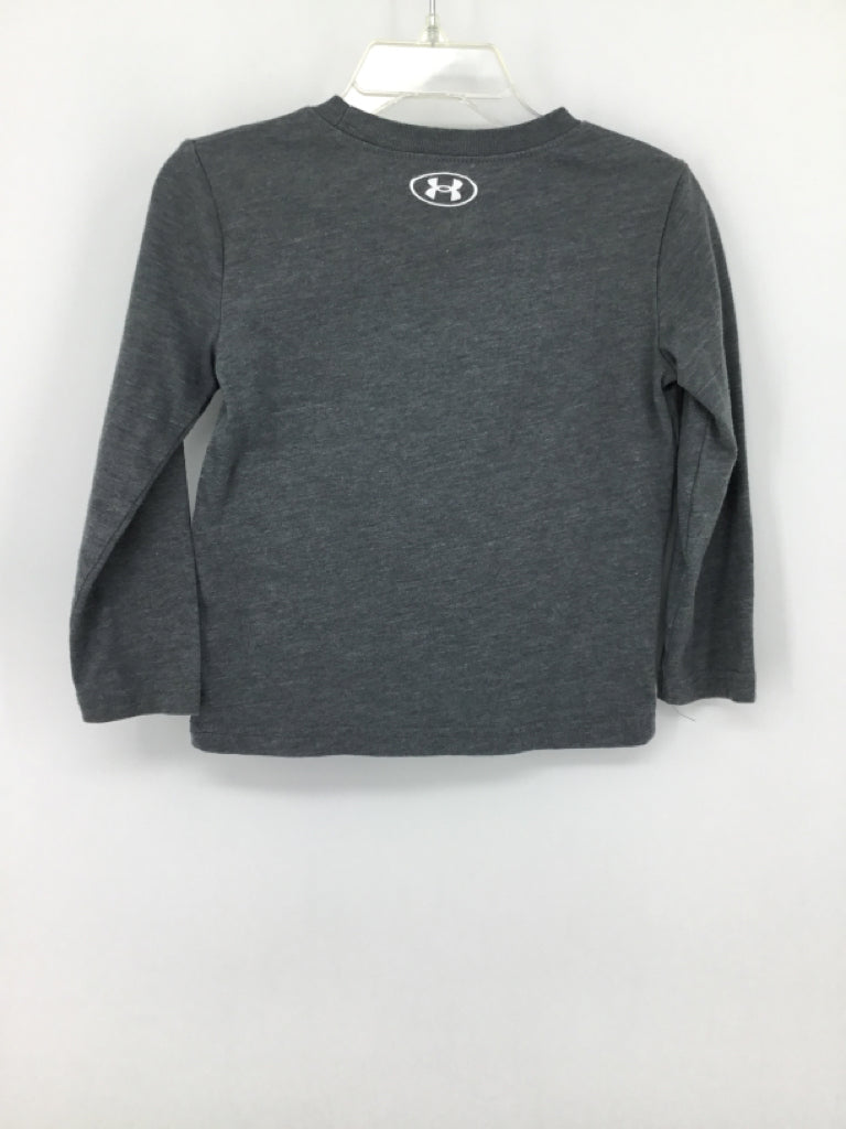 Under Armour Child Size 2 Gray screen printed T-shirt - boys