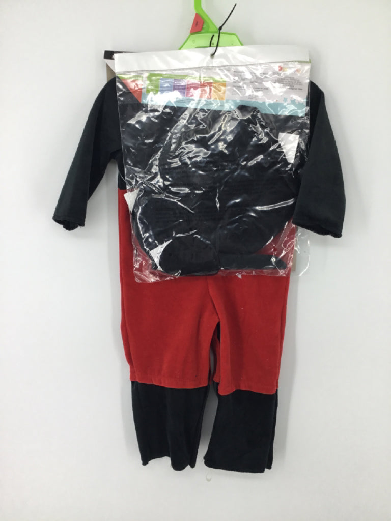 Disney Child Size 2 Red Mickey Mouse Halloween Costume
