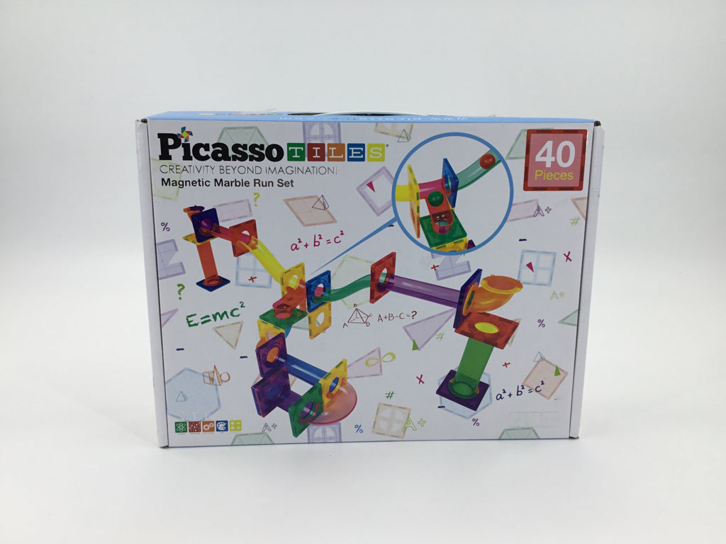Picasso Tiles Magnetic Marble Run 40 pcs