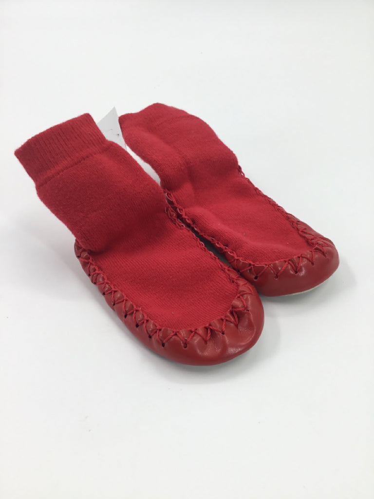 Hanna Andersson Child Size 5 Red Slippers