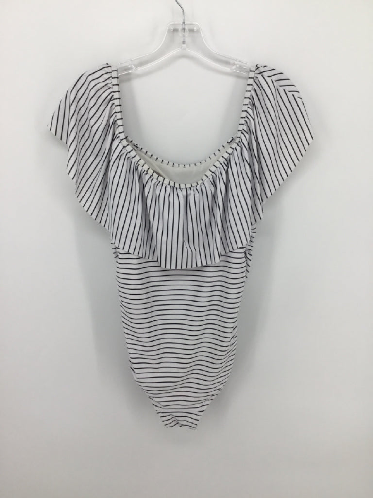 Pink Blush Size L Poly Blend Swimwear