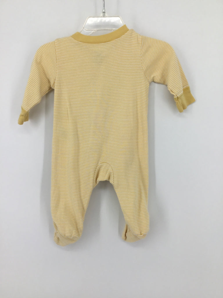 Carter's Child Size 3 Months Yellow Sleepers