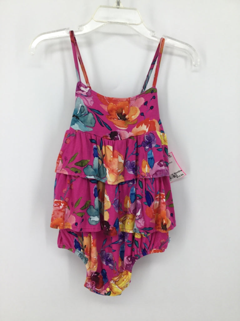 Posh Peanut Child Size 12-18 Months Pink Outfit - girls