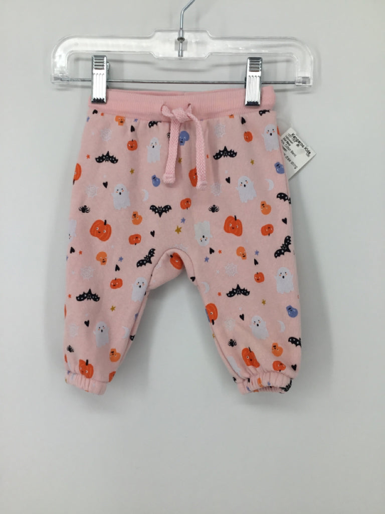 Old Navy Child Size 3-6 Months Pink Halloween Pants